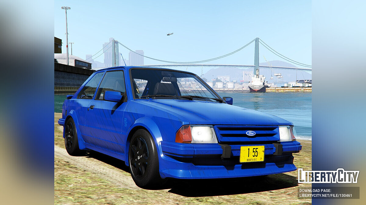 Скачать 1986 Ford Escort RS Turbo [Add-On | Extras] outdated для GTA 5