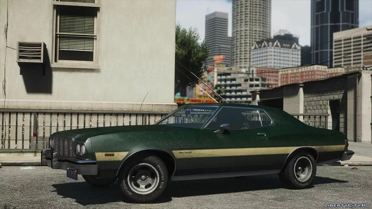 1976 Ford Gran Torino [Add-On | LODs | Template] 1.3H / GTA 5