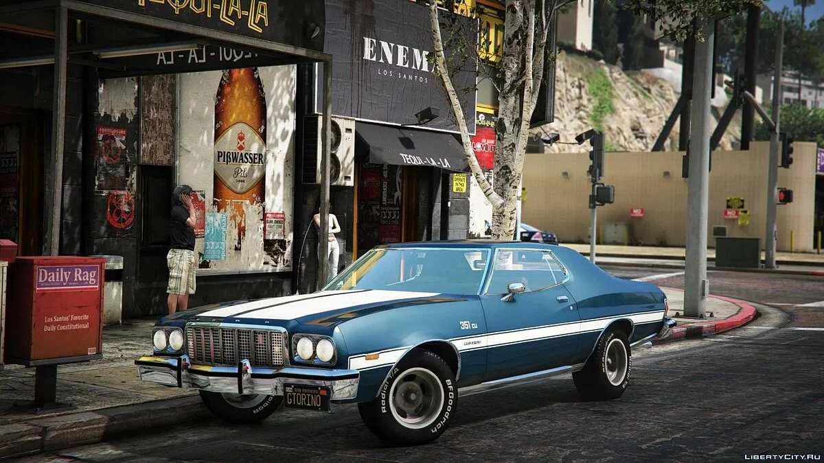 1976 Ford Gran Torino [Add-On | LODs | Template] 1.3H / GTA 5