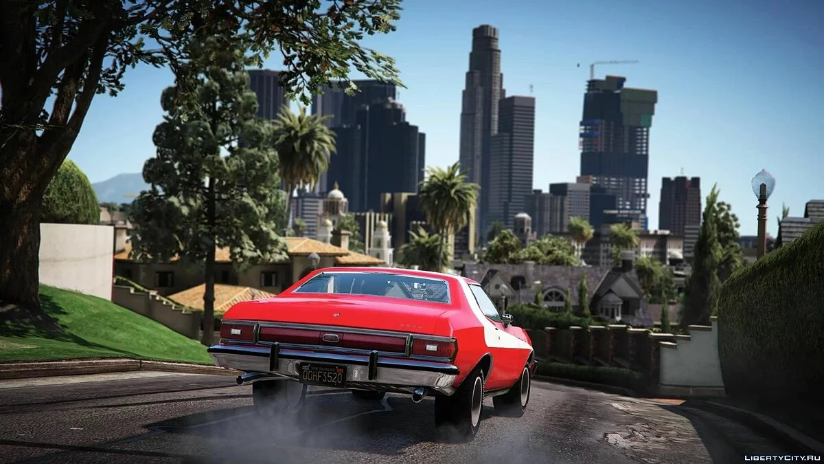 1976 Ford Gran Torino [Add-On | LODs | Template] 1.3H / GTA 5