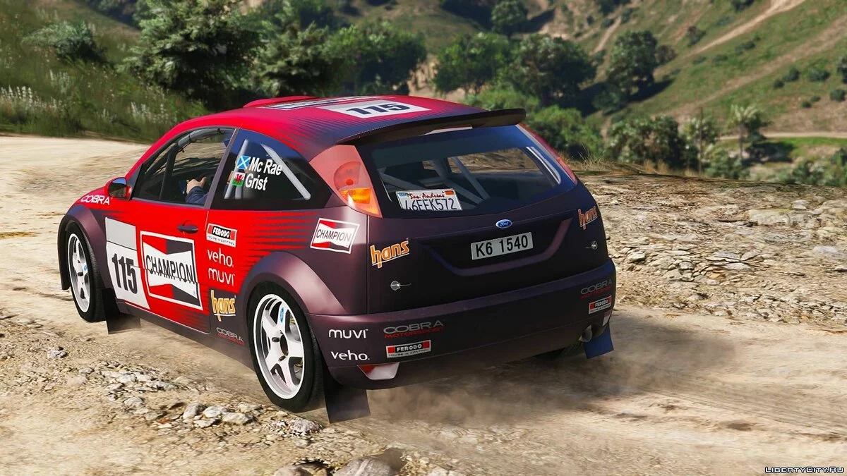 Ford Focus WRC 2001 / GTA 5