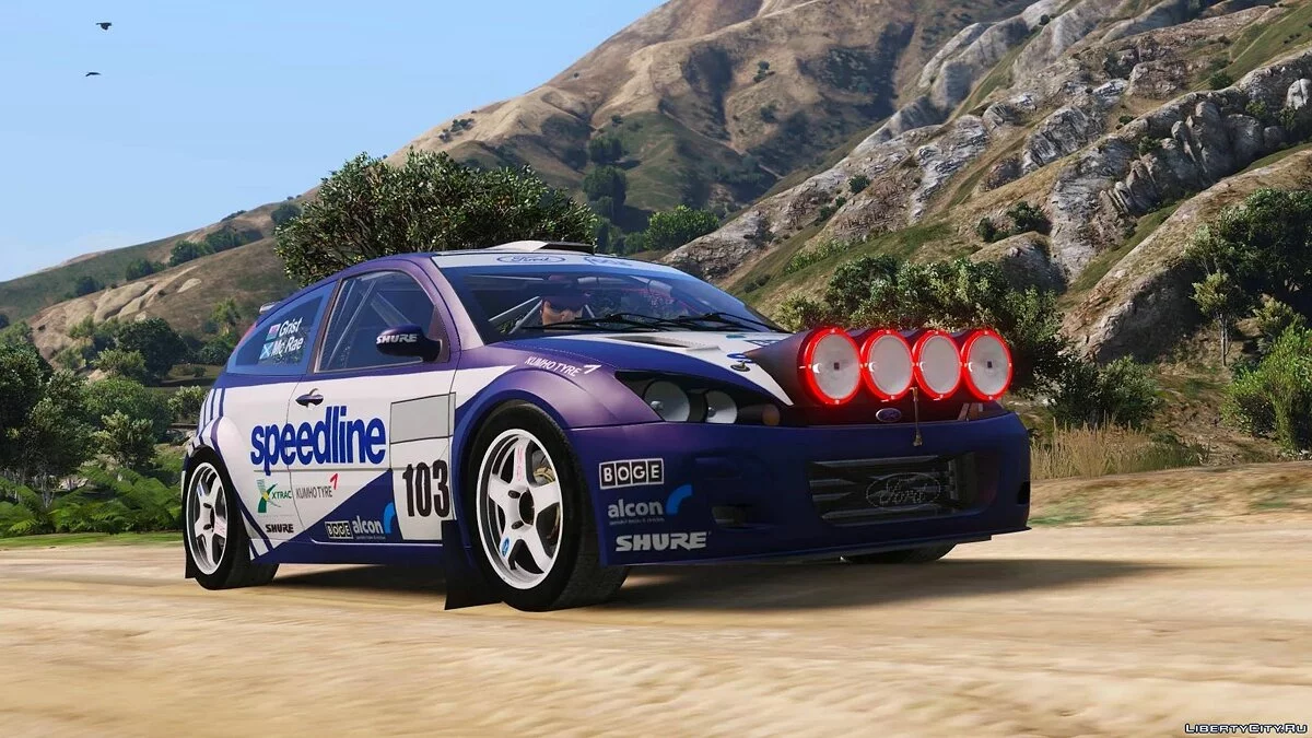 Ford Focus WRC 2001 / GTA 5