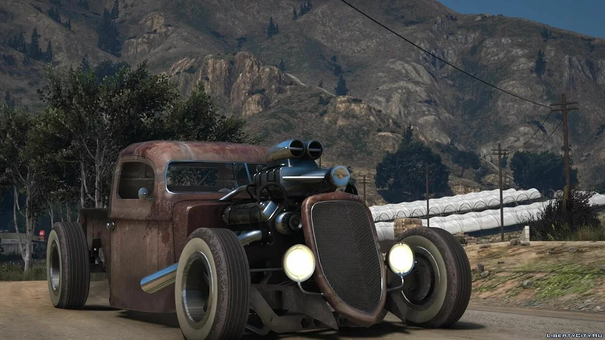 Ford Pickup Rat Rod 1936 [Add-On | LODs| Extras | Liveries] 1.0 / GTA 5