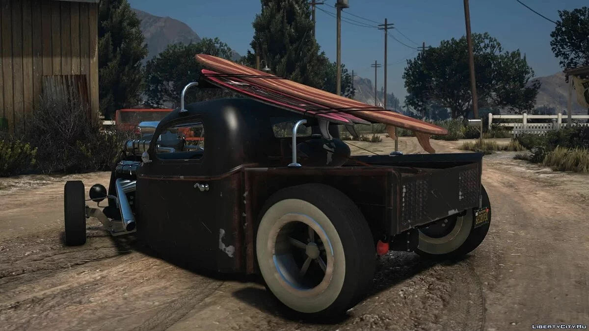Ford Pickup Rat Rod 1936 [Add-On | LODs| Extras | Liveries] 1.0 / GTA 5