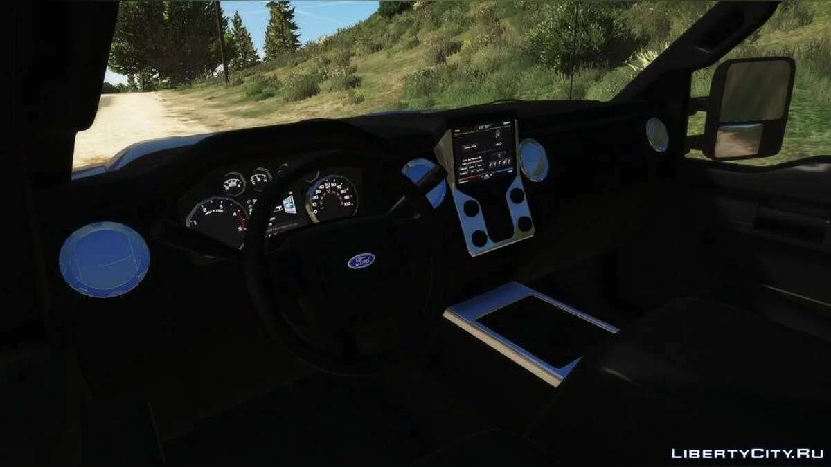 Ford F-250 с турелью / GTA 5