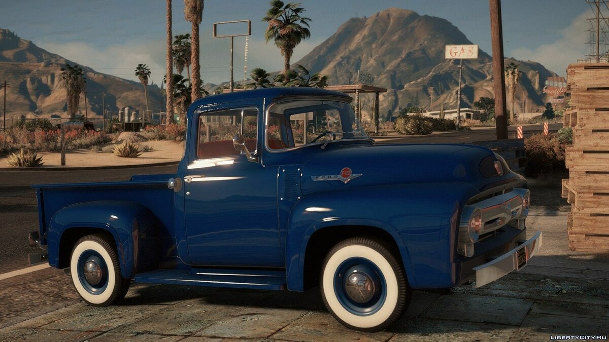 Скачать 1956 Ford F-100 Pack [Add-On | LODs | Template] 1.0 для GTA 5