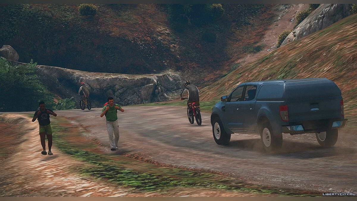 Ford Ranger Civilian [Replace | Template | Unlocked] / GTA 5