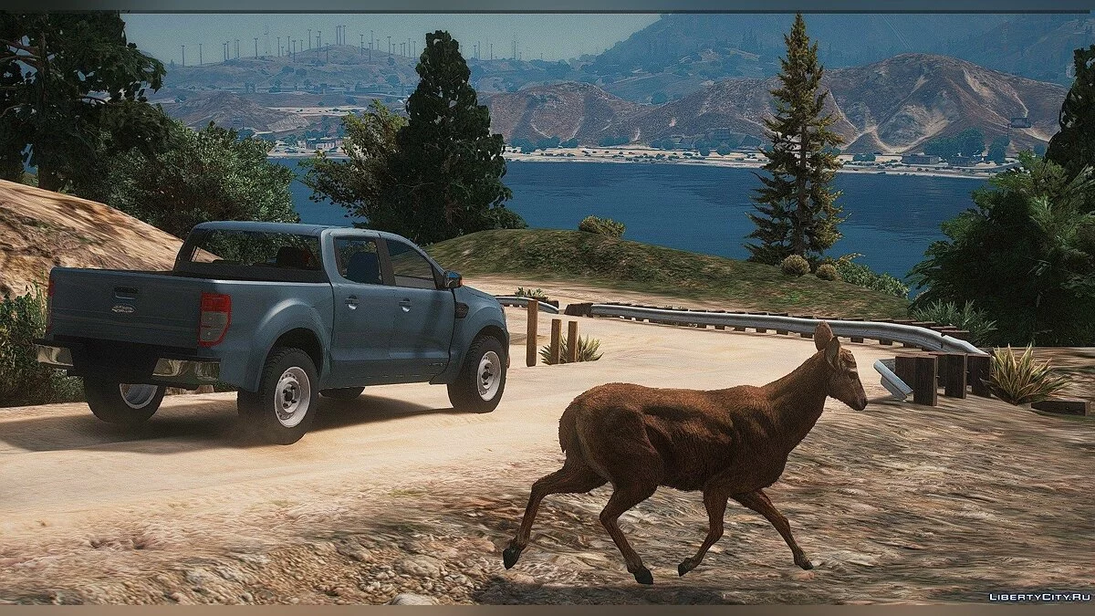 Ford Ranger Civilian [Replace | Template | Unlocked] / GTA 5