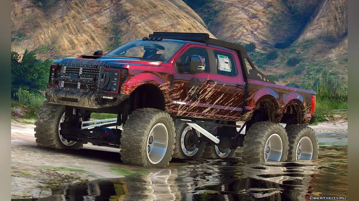 Ford F350 6X6 2020 [Add-On / FiveM] 1.0 / GTA 5