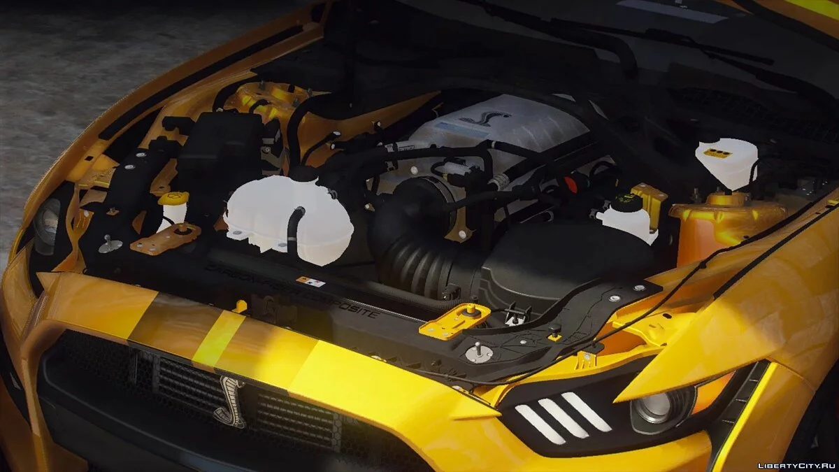 Ford Mustang Shelby GT500 2020 [Add-On | LODs | Template | Sound] 1.0 / GTA 5