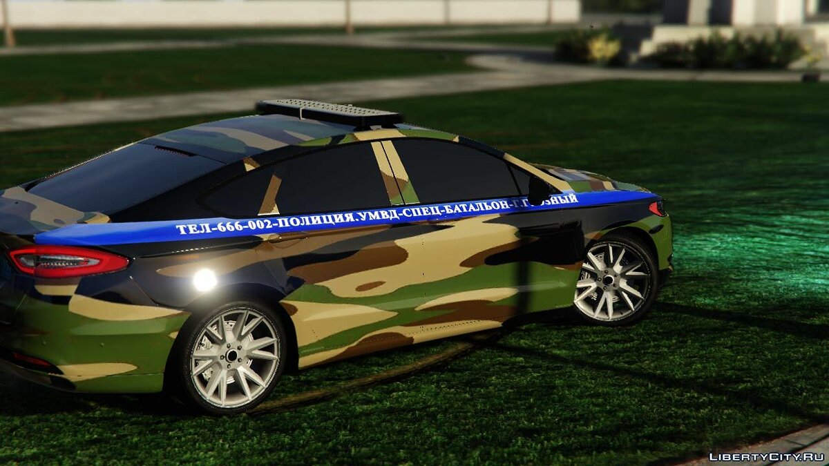 Скачать "Ford Mondeo"Спец Батальон Г.Грозный по ЧР для GTA 5