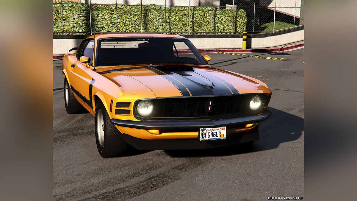 Скачать Ford Mustang Boss (302) 1970 для GTA 5