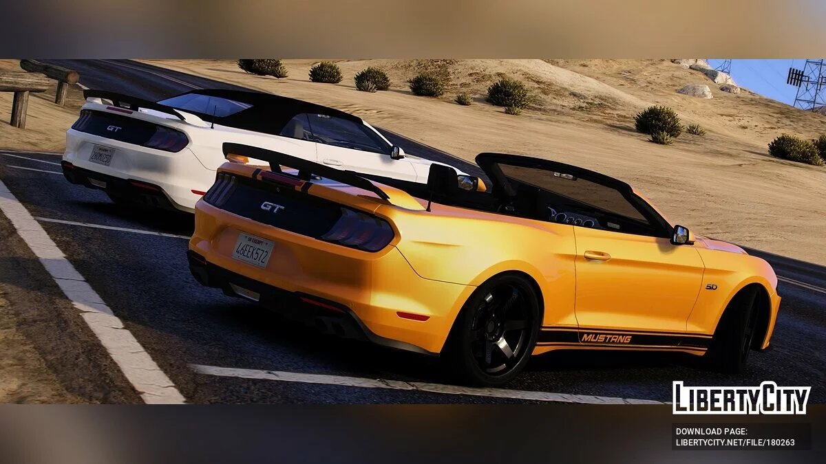 2019 Ford Mustang GT Convertible / GTA 5