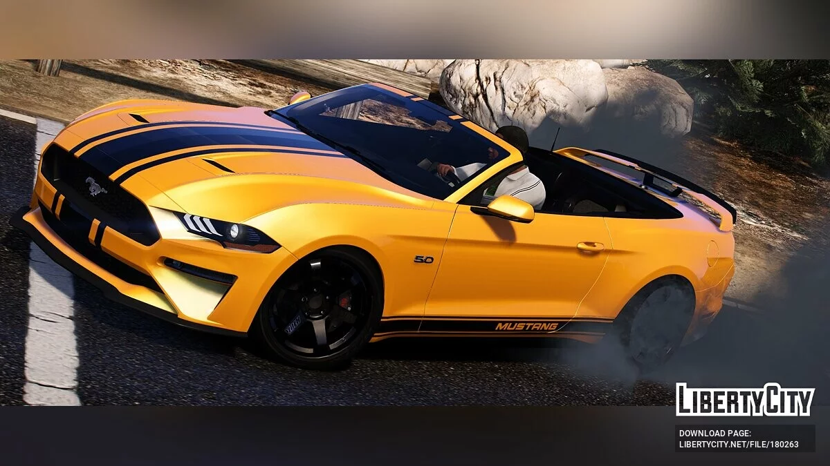 2019 Ford Mustang GT Convertible / GTA 5