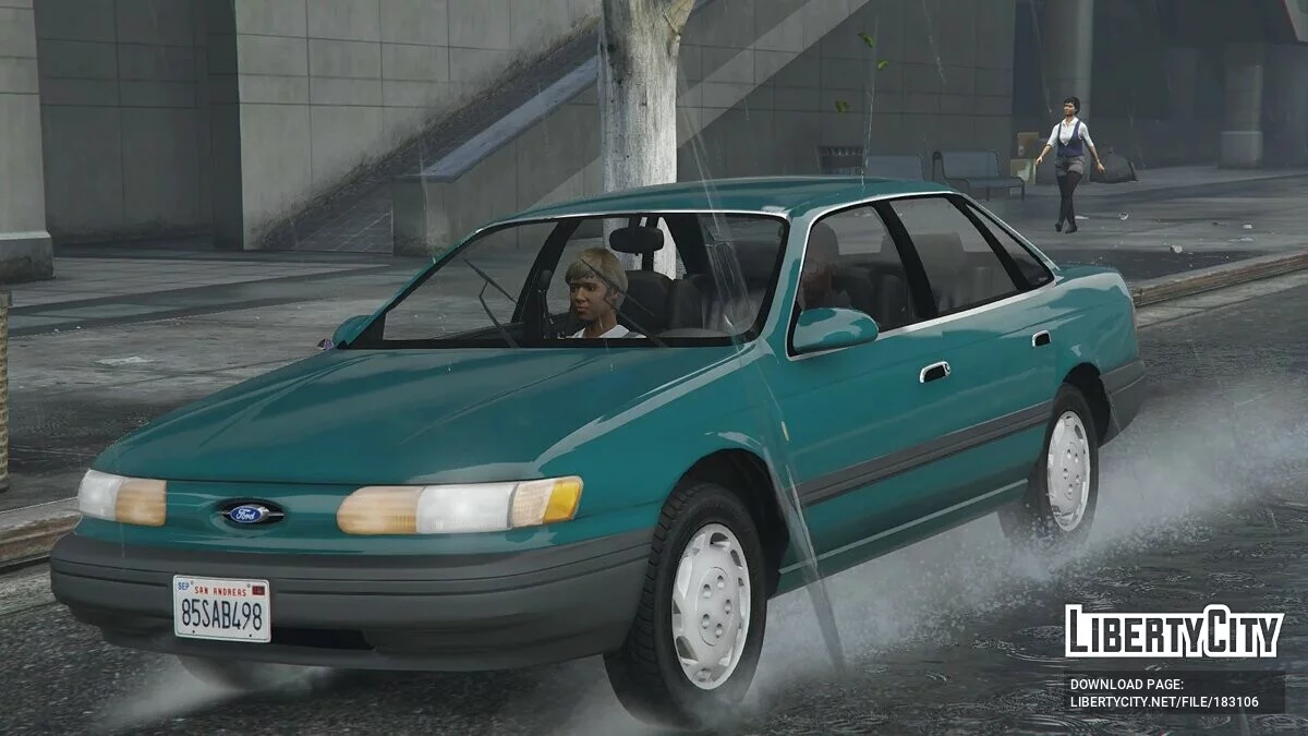 1992-1995 Ford Taurus Gl [Add-On | Extras | VehFuncs V | LODs] 1.0 / GTA 5