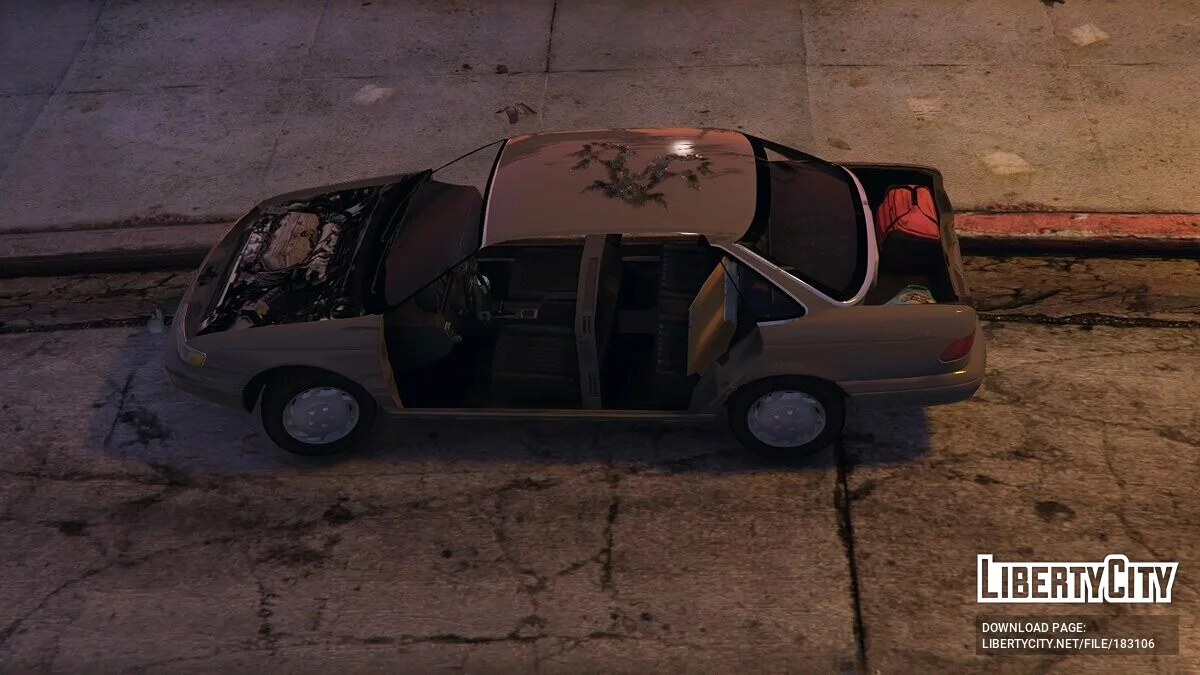 1992-1995 Ford Taurus Gl [Add-On | Extras | VehFuncs V | LODs] 1.0 / GTA 5