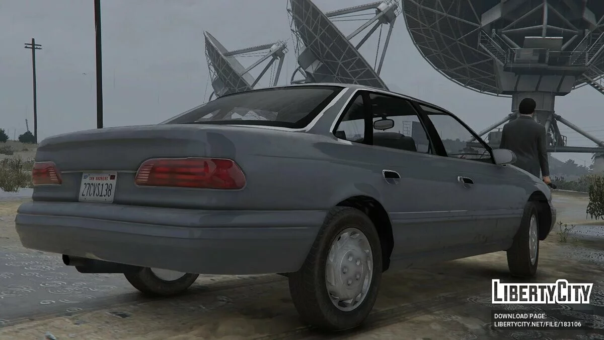 1992-1995 Ford Taurus Gl [Add-On | Extras | VehFuncs V | LODs] 1.0 / GTA 5