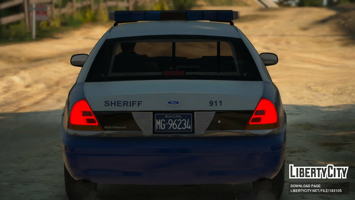 1999 & 2001 Ford Crown Victoria P71 King County Sheriff Department The Walking Dead Based [ Add-on | Non-els | Lods ] 1.0 / GTA 5