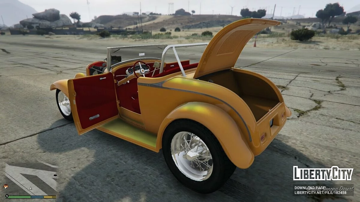 Ford 1932 Roadster hulagirl [Add-On | VehFuncs V] 0.2 / GTA 5