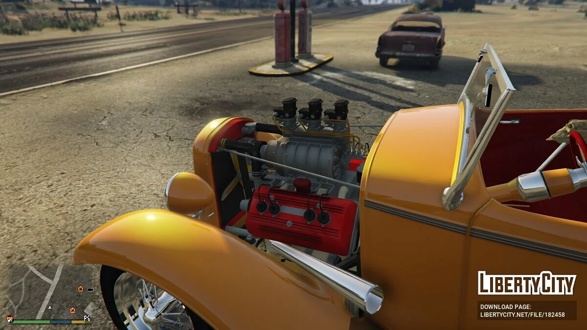 Ford 1932 Roadster hulagirl [Add-On | VehFuncs V] 0.2 / GTA 5