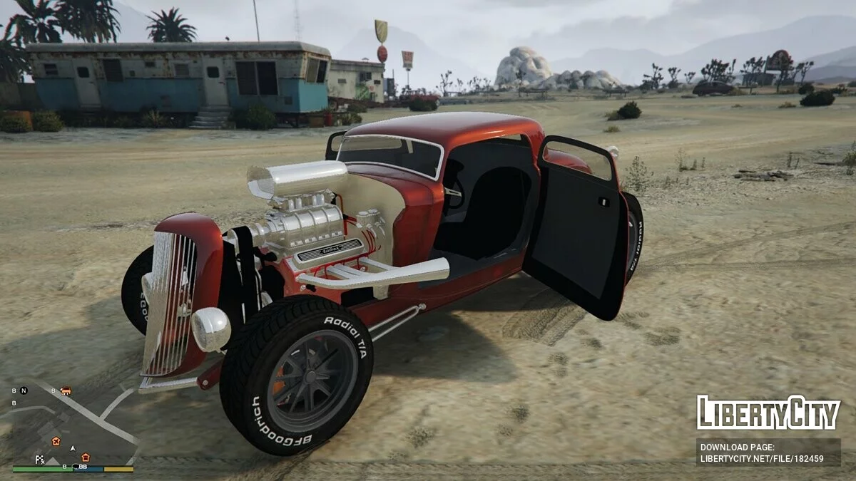 Ford 1934 3 window coupe Hot Rod [Add-On] 0.1 / GTA 5