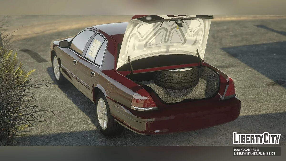 Ford Crown Victoria 2011 v2 / GTA 5