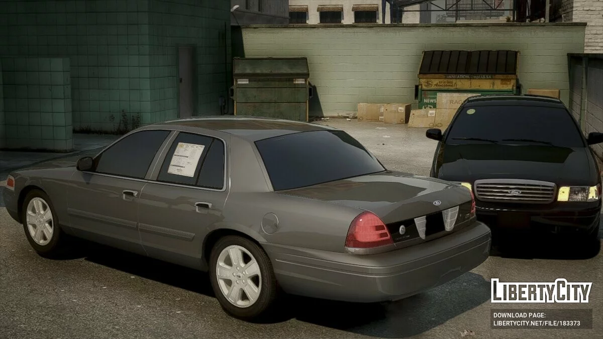 Ford Crown Victoria 2011 v2 / GTA 5