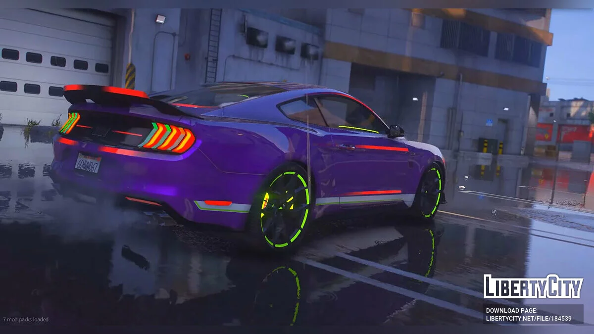 Ford Mustang Mach 1 Animated Lights / GTA 5