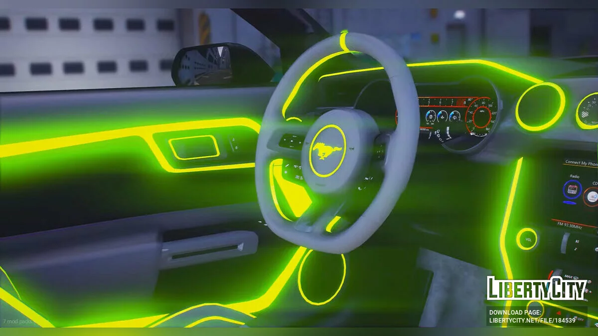 Ford Mustang Mach 1 Animated Lights / GTA 5