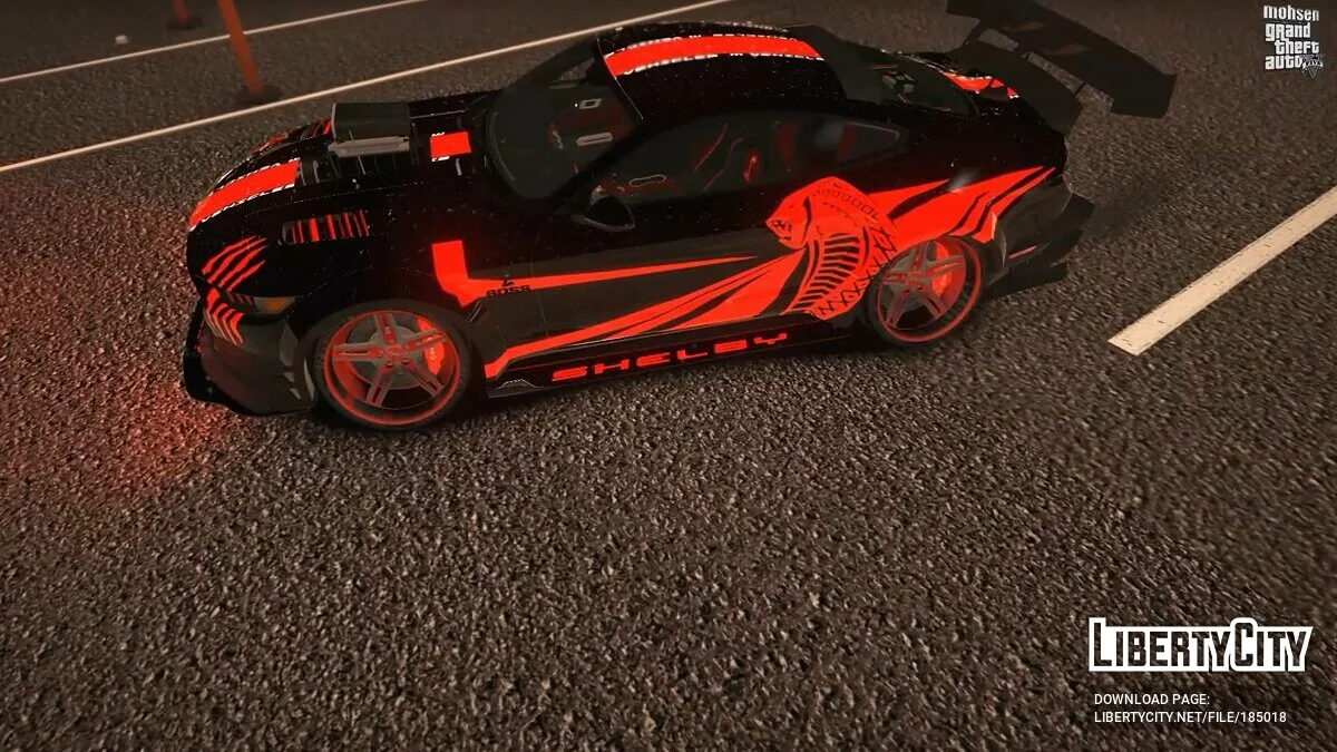 Ford Mustang Shelby GT500 GLOWING / GTA 5