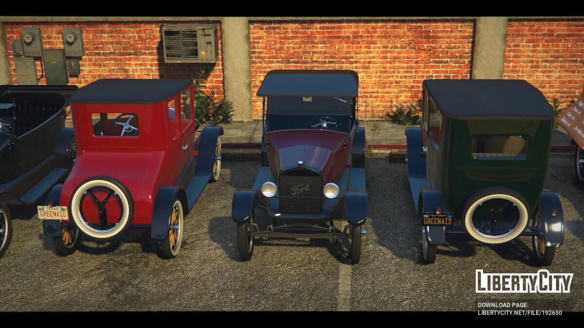 1927 Ford Model T Pack v1.0 / GTA 5