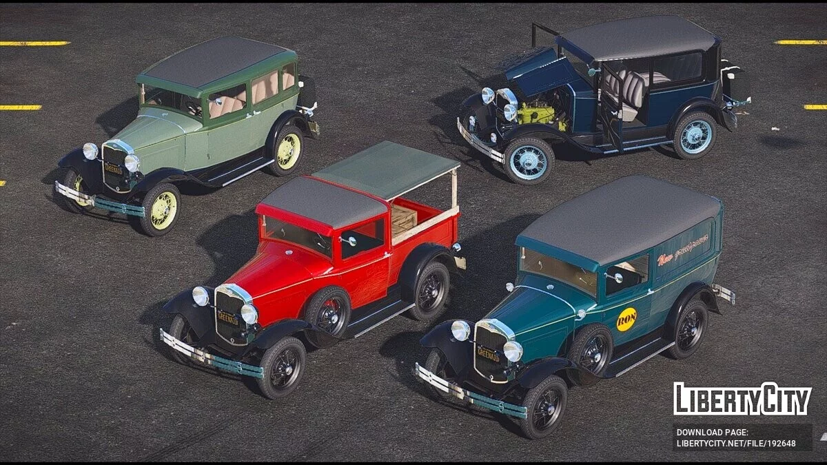 1930 Ford Model A Pack v1.0a / GTA 5