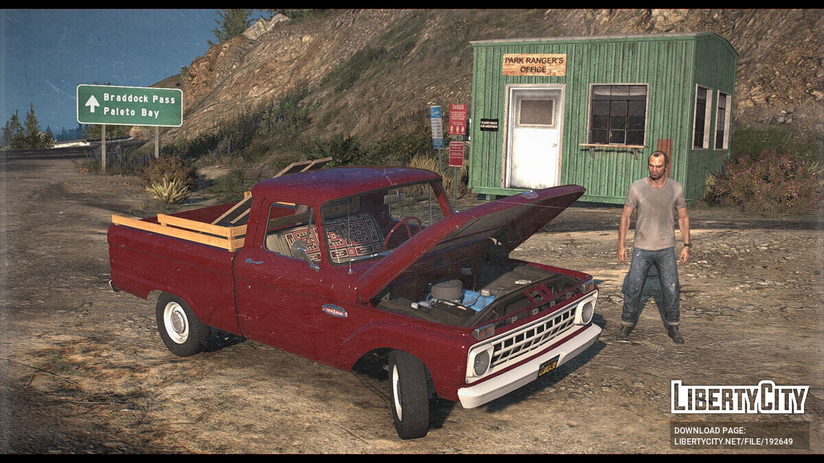 Скачать 1965-66 Ford F-100 Pack v1.0 для GTA 5