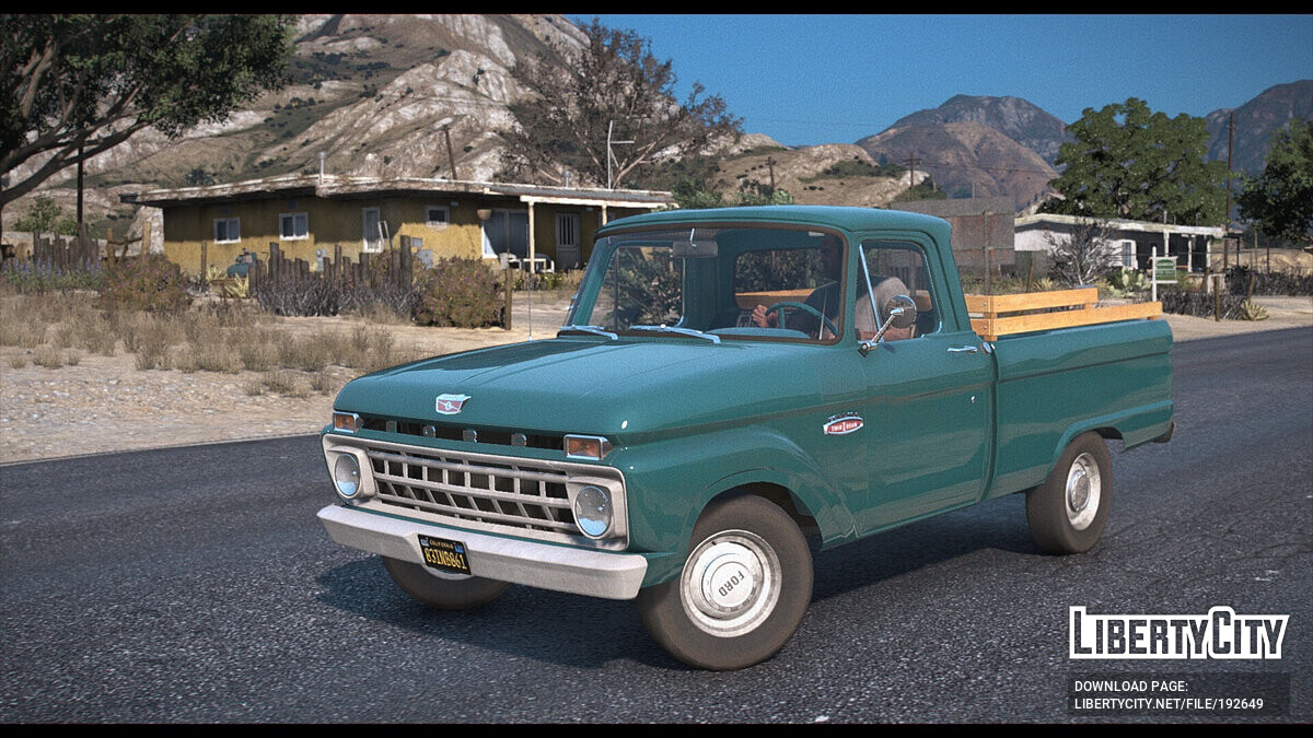 Скачать 1965-66 Ford F-100 Pack v1.0 для GTA 5