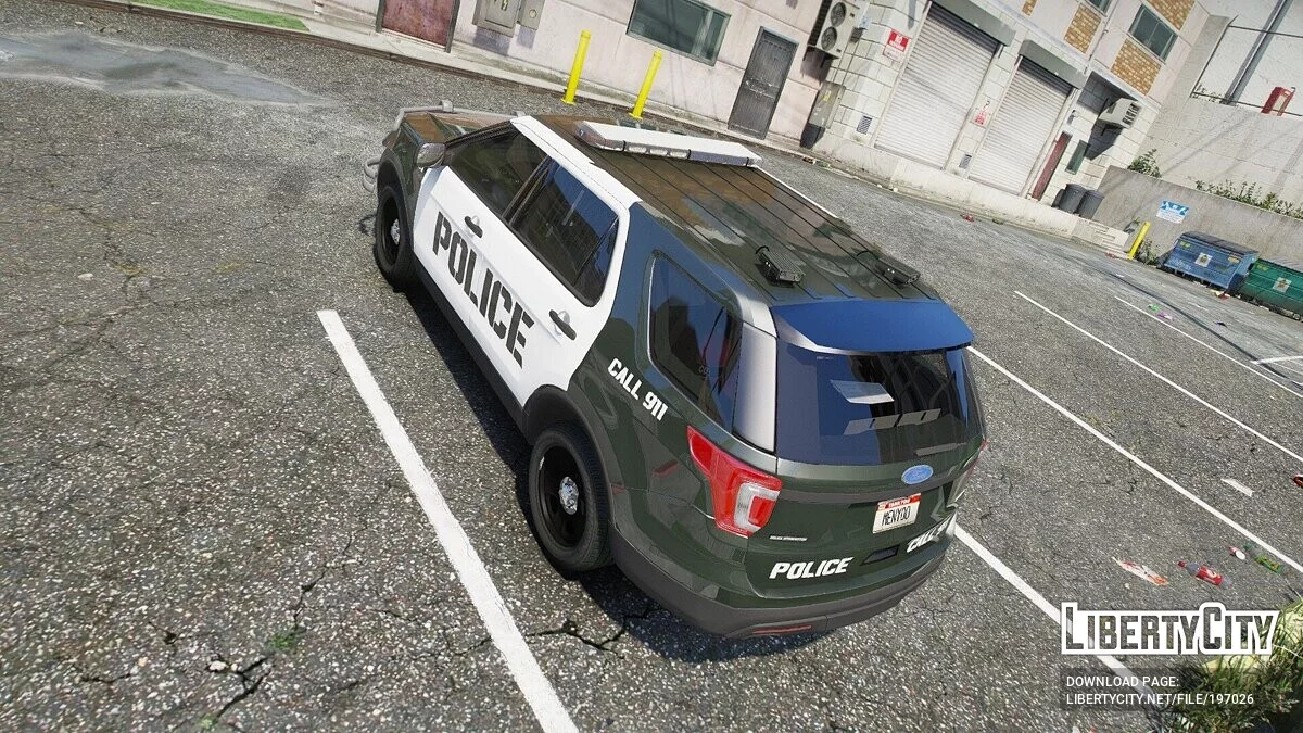 2016 Ford Explorer POLICE Interceptor v1.0 / GTA 5