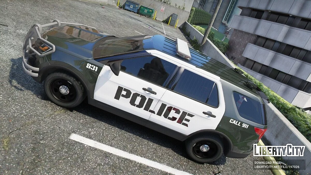 2016 Ford Explorer POLICE Interceptor v1.0 / GTA 5