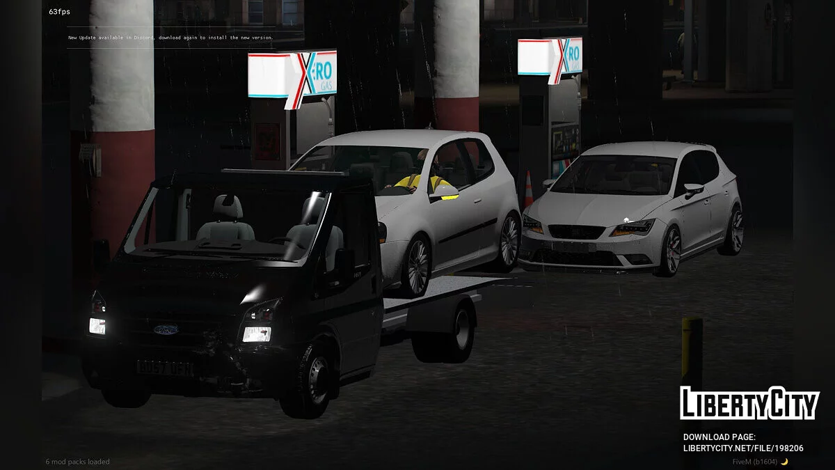 Ford Transit Recovery Van 2007 1.0 / GTA 5