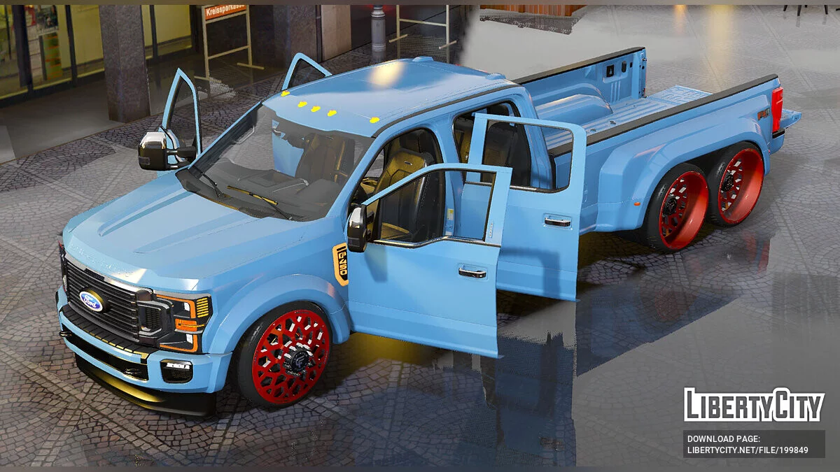 Ford F450 Dually LED 6x6 Edition / GTA 5