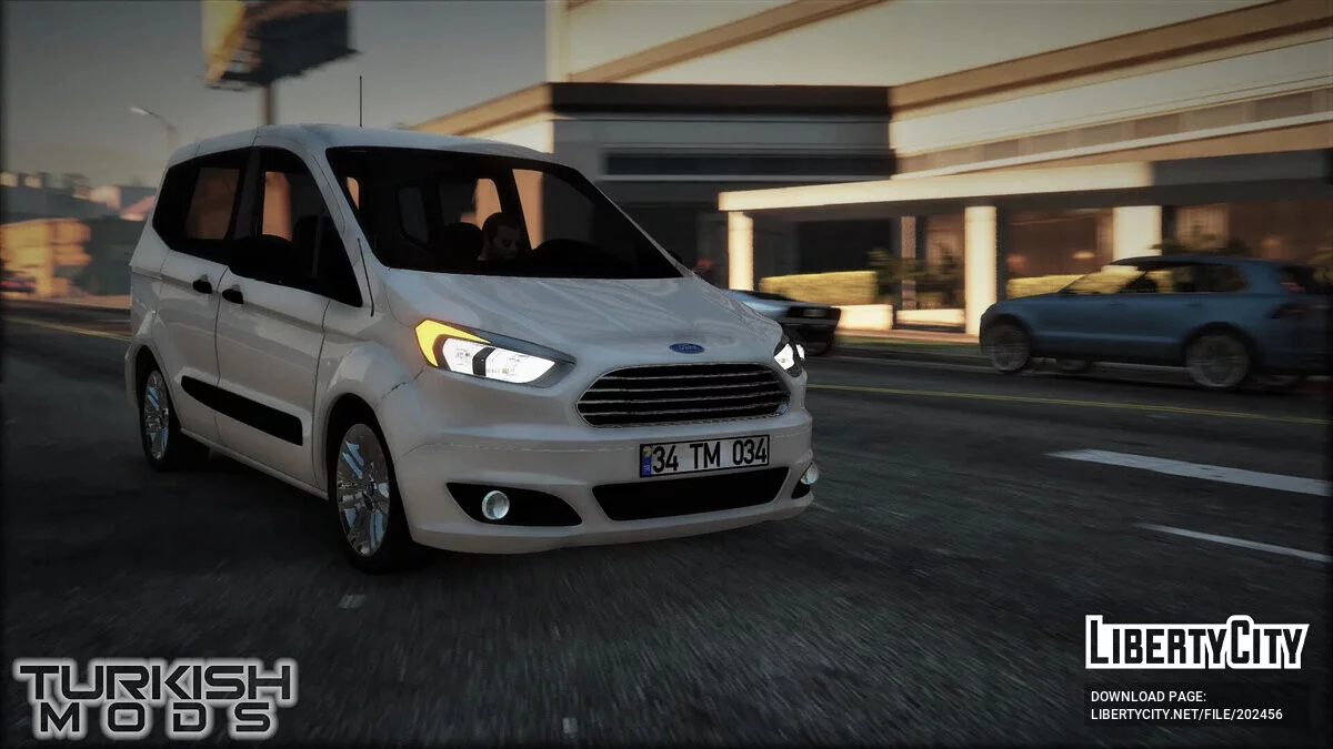 Ford Tourneo Courier v1.1 / GTA 5