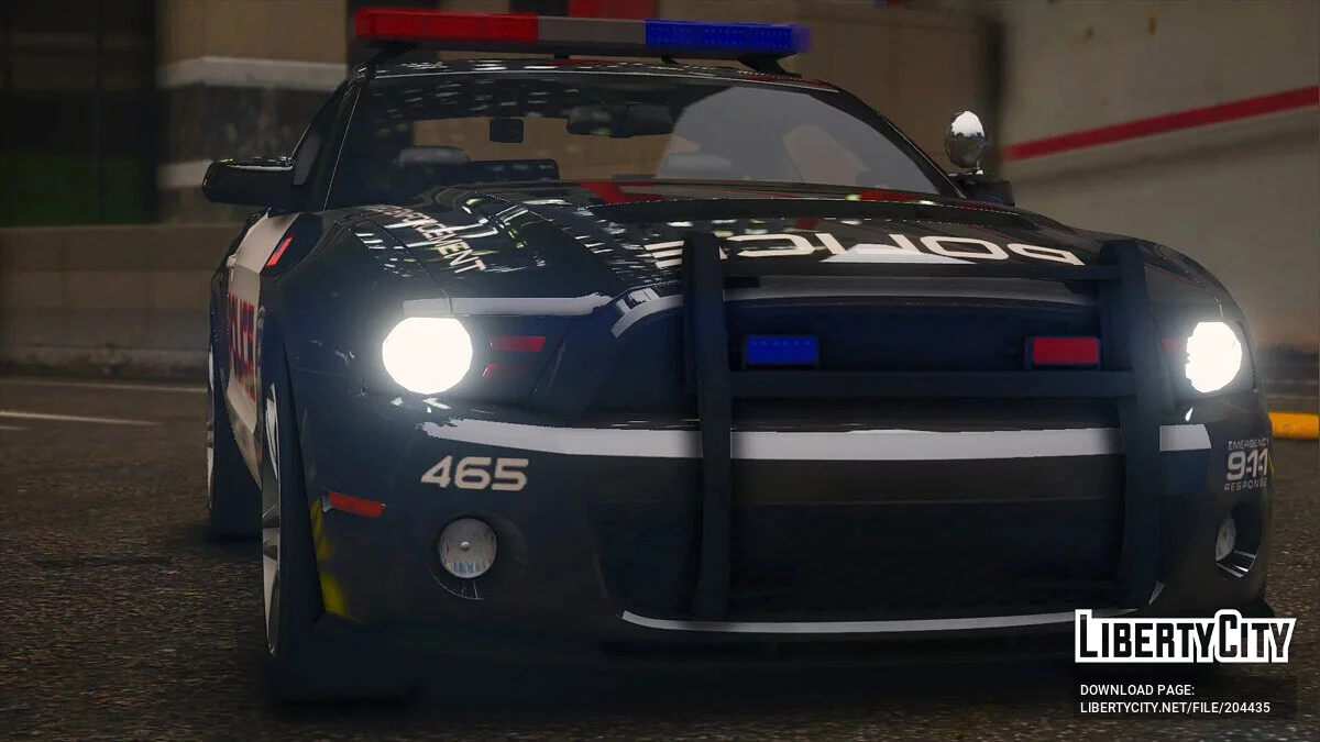 2010 Ford Shelby GT500 SCPD v1.0 / GTA 5