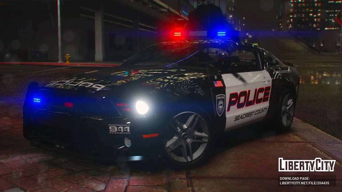 2010 Ford Shelby GT500 SCPD v1.0 / GTA 5