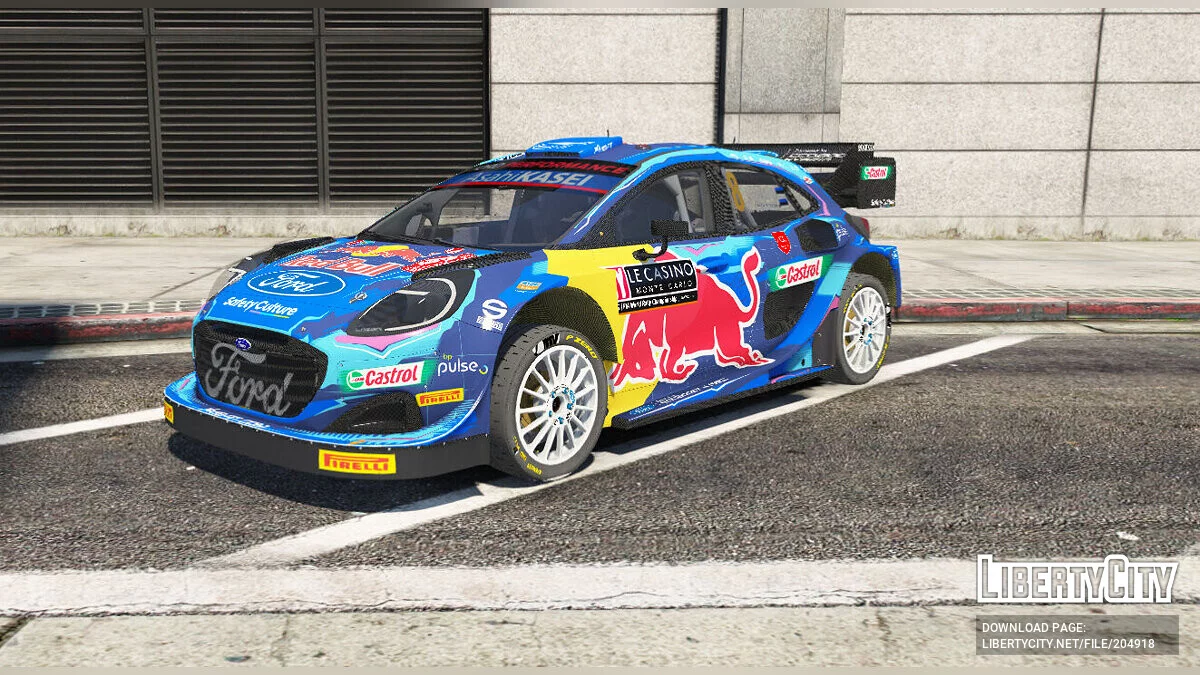 2022 Ford Puma WRC v1.0 / GTA 5