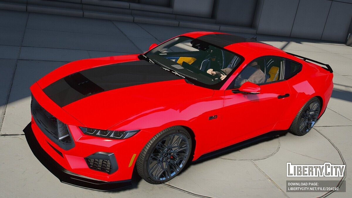 Завантажити 2024 Mustang GT Custom v1.0 для GTA 5