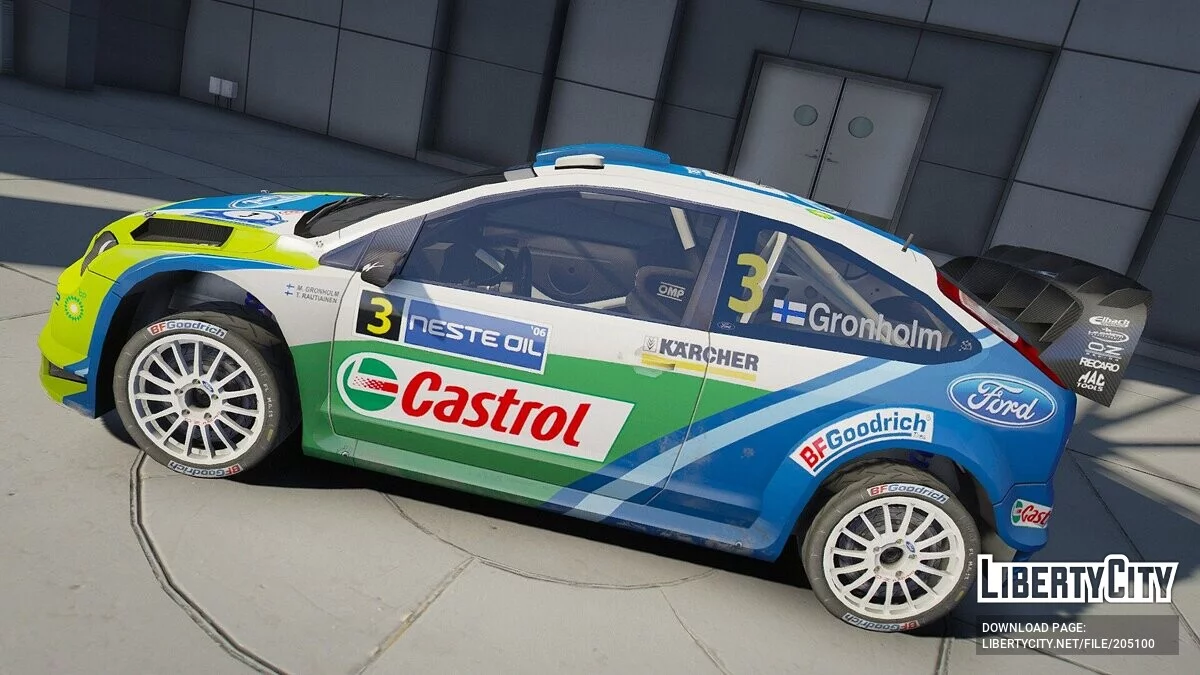 2006 Ford Focus WRC v1.0 / GTA 5