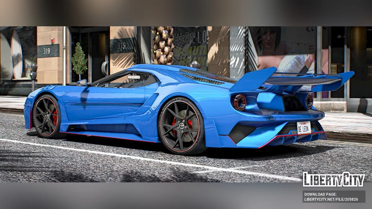 2018 Ford GT Lemansory / GTA 5