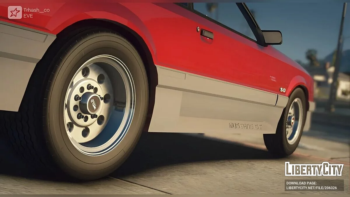 Mustang GT 1987 Fox Body / GTA 5