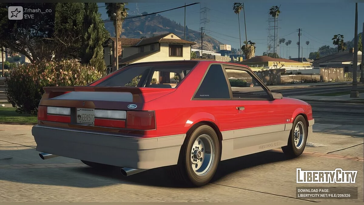 Mustang GT 1987 Fox Body / GTA 5