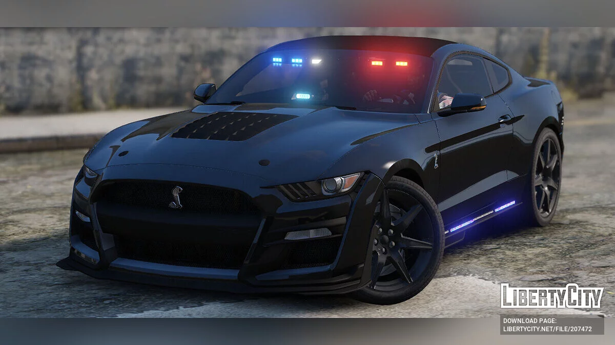 2020 Ford Mustang GT500 Unmarked / GTA 5
