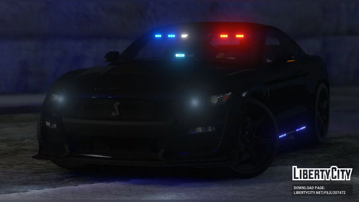 2020 Ford Mustang GT500 Unmarked / GTA 5