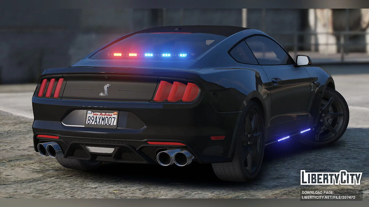 2020 Ford Mustang GT500 Unmarked / GTA 5